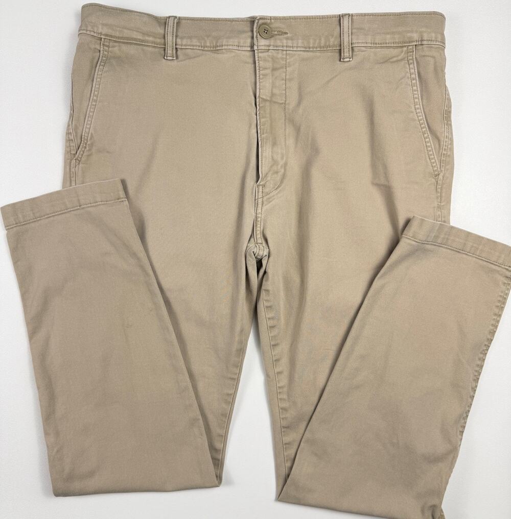 Levi's XX Chino Standard Taper Men's 36x34 Khaki Pants Beige Casual
